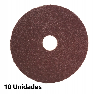 DISCO DE LIXA 115 X 22MM GRIT 040 - OA UNIDADE P/ESMERILHADEIRA