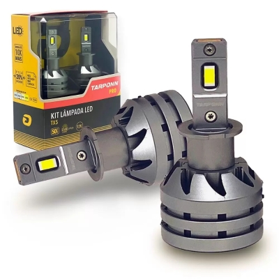 KIT LAMPADA LED TX5 H3 PRO 50W 5500LM 6000K