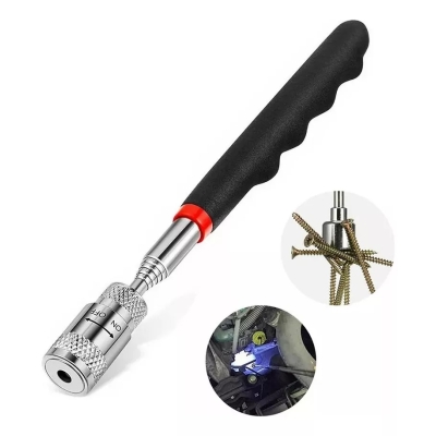 PEGADOR MAGNETICO COM LUZ ACO FORTE