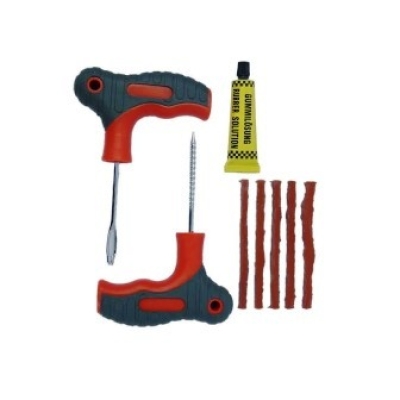 KIT REPARO DE PNEUS 8PCS (5 MACARRÕES) REFORCADO