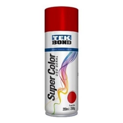 TINTA SPRAY 350ML/250G VERMELHO USO GERAL