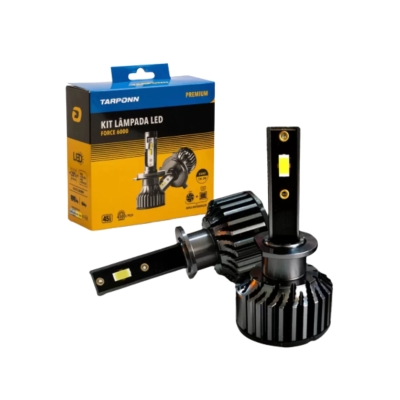 KIT LAMPADA LED FORCE 6000 PREMIUM H1 45W 4500L M 6000K
