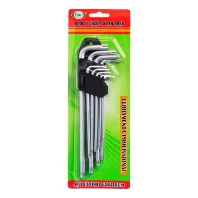 CHAVE ALLEN JG 09 PCS CRV LONGA IDEA