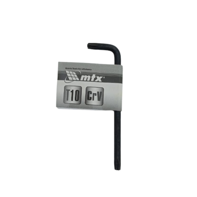 CHAVE TORX T10 AVULSA CRV FOSFATIZADA CURTA