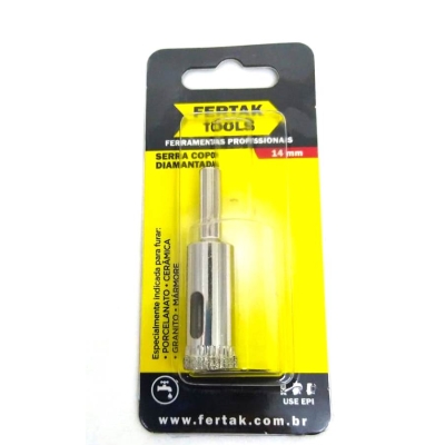 SERRA COPO DIAMANTADA REFRIGERADA 14MM