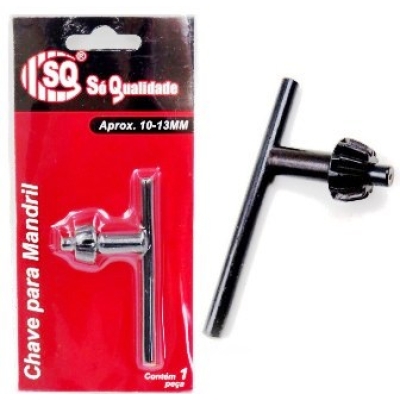 CHAVE P/MANDRIL 10-13MM 7,5CM ENCARTELADA