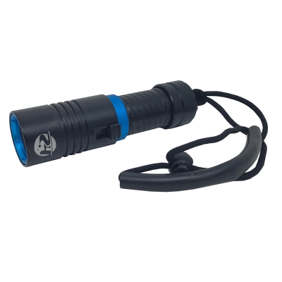 LANTERNA TATICA MERGULHO T6 EM LIGA DE MAGNESIO RECARREG.