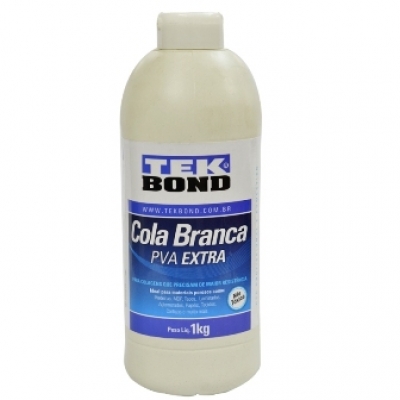 COLA BRANCA PVA EXTRA 1KG TEK BOND