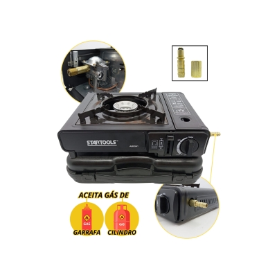 FOGAO A GAS BUTANO C/ACEND. AUT C/MALETA STARTOOLS