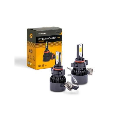 KIT LAMPADA SUPER LED CYBER 36W H16 PAR