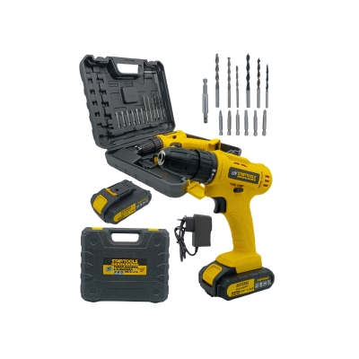 PARAFUSADEIRA E FURAD 15PECAS BIVOLT STARTOOLS