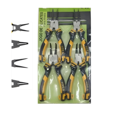 ALICATE P/ANEIS 7'' JOG0 C/ 04 PÇS