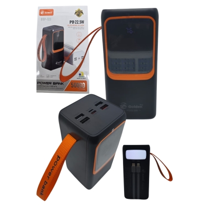 CARREGADOR POWER BANK 50000MAH PD 22.5W