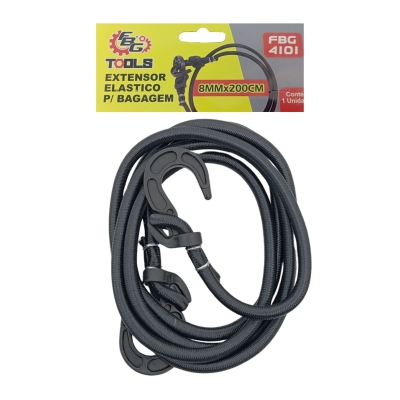 ELASTICO 2,0M GARRA PLASTICA FBG