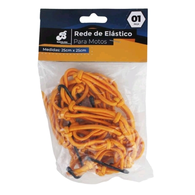 ELASTICO ARANHA TP/REDE 25X25CM BARCELON