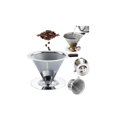 FILTRO COADOR DE CAFE EM ACO INOX 103
