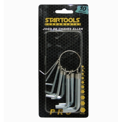 CHAVE ALLEN JG 08PCS 6 A 8MM C/ARGOLA (ENCARTELADO)