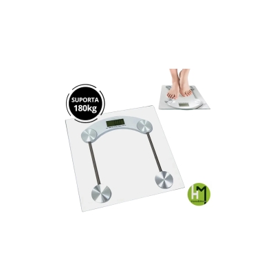BALANCA DE BANHEIRO 180KG QUADRADA HM
