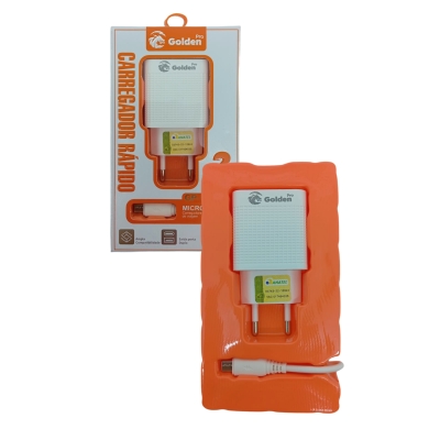 CARREGADOR CELULAR V8 5.1A GOLDEN PRO
