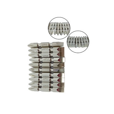 PONTA DUPLA S2 NIQ IMÃ PH2+1/4 50MM UNIDADE