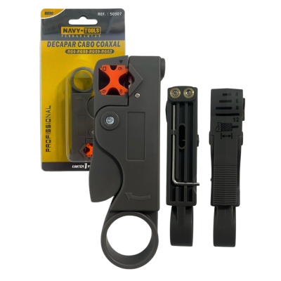 ALICATE DECAPADOR CABO COAXIAL AJUSTAVEL