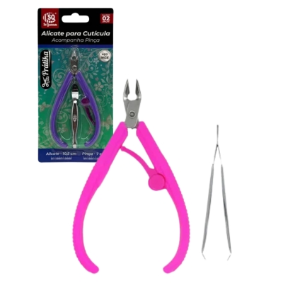 KIT MANICURE C/2 PCS - LINHA PRATIKA