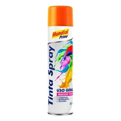 TINTA SPRAY 400ML/240G LARANJA USO GERAL
