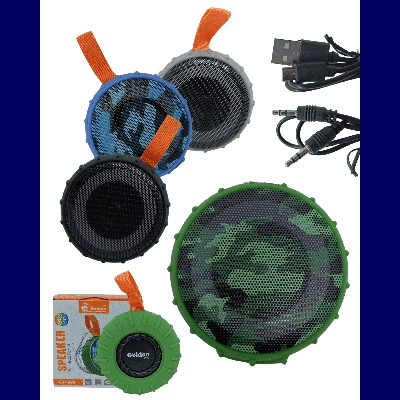 CAIXA DE SOM MINI TF/TWS/SD/USB/MP3 C/RADIO FM