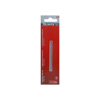 BROCA VIDEA 04 X 75 MM MTX EM CARTELA