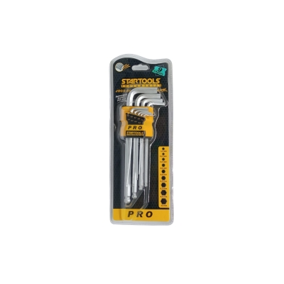 CHAVE ALLEN JG 09 PCS CRV PONTA BOLA LONGA STARTOOLS