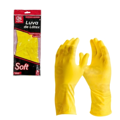 LUVA LATEX MEDIA 7,5