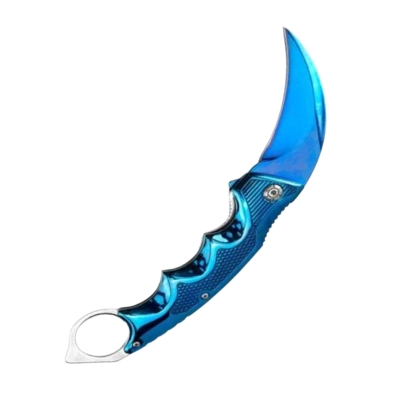 CANIVETE KARAMBIT AZUL