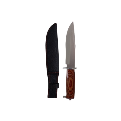 FACA CAMPING 32 CM COM QUEBRA VIDROS