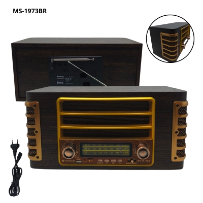 RADIO RETRO RECARREG AM/FM/TF 3BANDAS