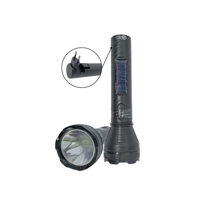 LANTERNA REC. BIVOLT E SOLAR 01 LED 3 W