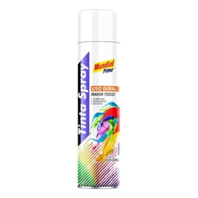 TINTA SPRAY 400ML/240G BRANCO USO GERAL