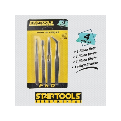 PINCA DE ACO CARTELA C/4 UNIDADES