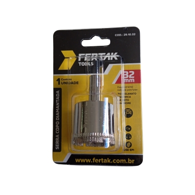 SERRA COPO DIAMANTADA REFRIGERADA 32MM