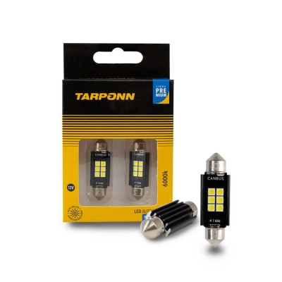 LAMPADADA LED TORPEDO SJ-3030-6SMD-41MM CANBUS PREMIUM