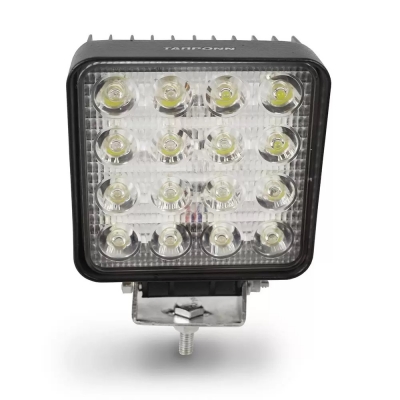 FAROL AUXILIAR QUAD 16LEDS 48W 9-60 6000K