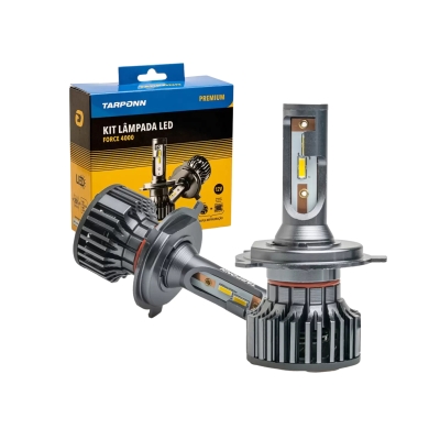 KIT LAMPADA LED FORCE 4000 PREMIUM H4
