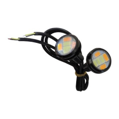 LED MINI CIBER UNIVERSAL 120LUMES BCA 6000K 12V 23MM