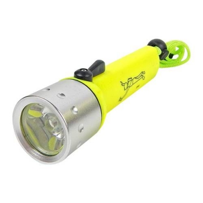 LANTERNA DE MERGULHO 1LED 3W C/ALÇA 4 PILHA