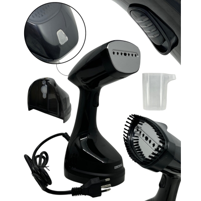 VAPORIZADOR E FERRO DE PASSAR PORTATIL 1200W 127V