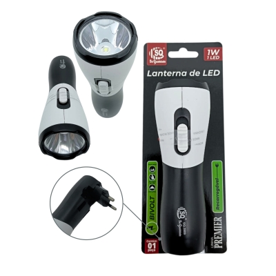 LANTERNA REC 01 LED SQ3809 1 W