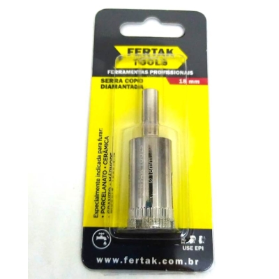 SERRA COPO DIAMANTADA REFRIGERADA 18MM
