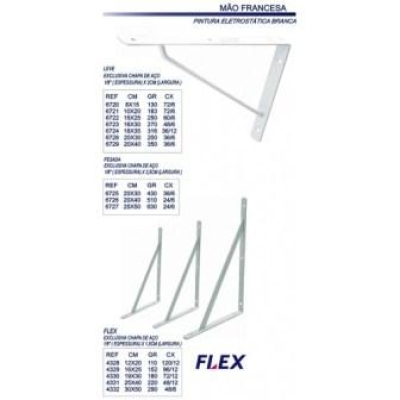 MAO FRANCESA FLEX 12X20CM LOTUS