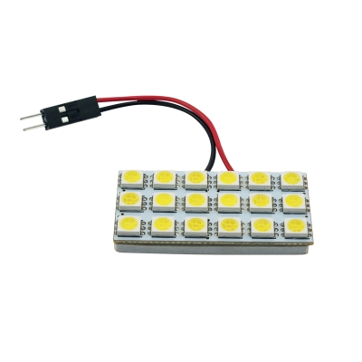 LAMPADA LED INTERNA F-3528-18SMD-C/ 2 CONECTORES UN