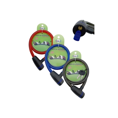 CADEADO 13MM X 800MM BIKE CABO DE ACO