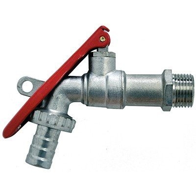 TORNEIRA ESFERA LIGA ZINCO 1/2 P/CADEADO